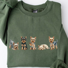 Yorkshire Terrier Mama Sweatshirt Toy Yorkie Dog Mom Lover New Dog Gift