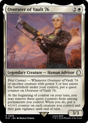 Overseer of Vault 76 [Fallout] Magic MTG