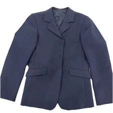 Horse Riding Show Navy Jacket - Youth Size 14, gently Used