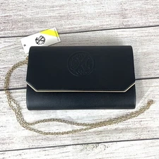 CXL by Christian Lacroix Madison Smooth Clutch Black