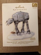 Hallmark Keepsake Ornament Star Wars Imperial AT-AT & Rebel Snowspeeder 2006
