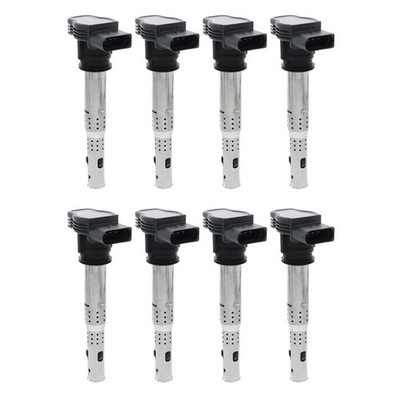 Eldor Set of 8 Ignition Coils For Audi RS4 2007-2008 RS5 2013-2014 4.2L V8