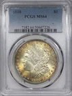 1888-P • Morgan $1 - PCGS MS64 - 100% Original • Stunning Toning! PQ+ #120