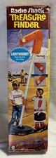 Radio Shack Treasure Finder Metal Detector w/ Box Manual Works Vintage 1970's