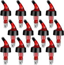 4/12 pack Automatic Measured Bottle Pourer - 1.5Oz/45Ml Quick Shot Spirit Measur