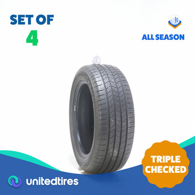 Set of (4) Used 205/55R16 Sailun Atrezzo SH408 91V - 7.5-9/32