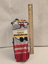 Peanuts 6 Pairs Of Crew Socks: Shoe Size 6-12: 97 Polyester 3 Spandex: NEW