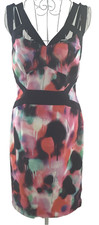 French Connection Fitted Dress Size 10 - Multicoloured Lovely detailed straps