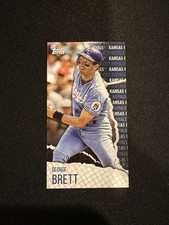 2021 Topps Rip Mini Base Inner Black 1/40 George Brett HOF Royals