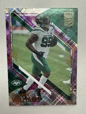 2021 Panini Donruss Elite Football Quinnen Williams Purple /99 Jets