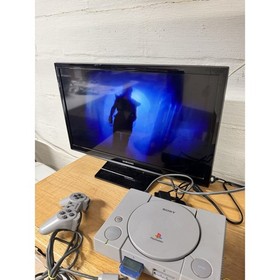 Sony PlayStation 1 PS1 SCPH-1001 Audiophile RCA Ports Console mem card TESTED