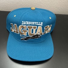 Vintage 90s Jacksonville Jaguars Banned Logo NFL Snapback Starter Wool Rare
