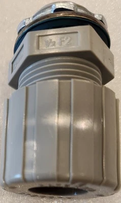 (2) Hubbell SHC1021CR Liquid-tight Nylon Connectors - Image 1 of 4