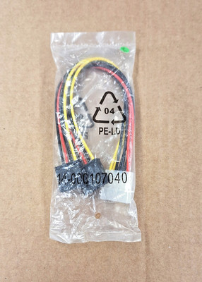 ASUS 14-000107040 SATA POWER CABLE 4 PIN TO SATA X2