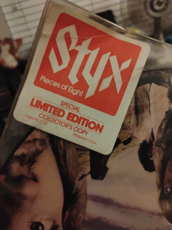 Styx Pieces Of Eight Picture Disc Vinyl Record 1978 Rock AOR LP. Limited Edition - Image 4 of 4
