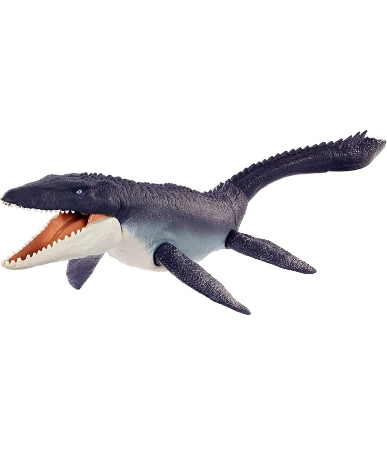 Boneco Mattel Jurassic World Dominion Ocean Protector Mosasaurus dinossauro 2022 - Imagem 2 de 2