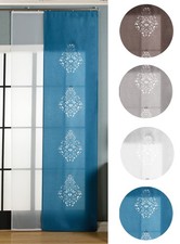 Schiebegardine Wildseide Flächenvorhang Nantes 2er-Pack Lasercut -165650-