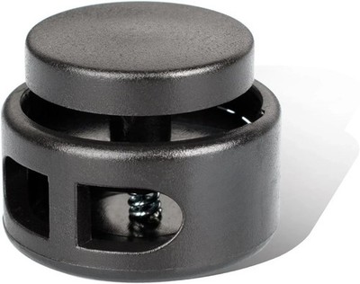 Extra Large Cord Lock End Spring Cord Stopper Toggle for Paracord Drawstring (B