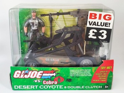 2003 Hasbro Gi Joe vs Cobra Set - Desert Coyote & Double Clutch - Factory Sealed