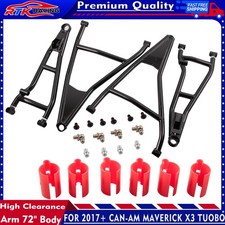 High Clearance Front A-arms 72 Body For 2017-2020 Can-am Maverick X3 Turbo R High Clearance Front A-arms 72 Body For 2017-2020 Can-am Maverick X3 Turbo R
