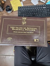 Willabee & Ward Cooperstown Collection 125 Yrs Baseball Patches 29 patch binder
