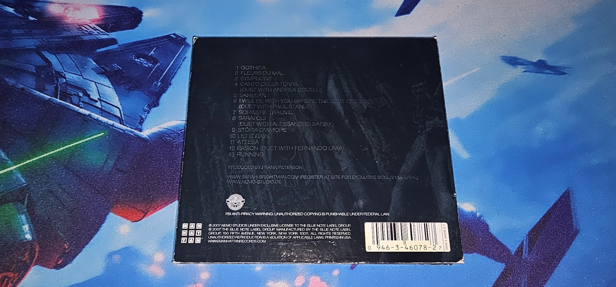 Sarah Brightman Symphony CD -case/cd/booklet used | eBay