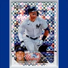 Aaron Judge Xfractor 2023 Topps Chrome #62 New York Yankees Parallel Card