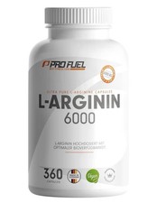 PRO FUEL L-Arginin 6000 mg Aminosäure Kapseln 360 Stk vegan laborgeprüft