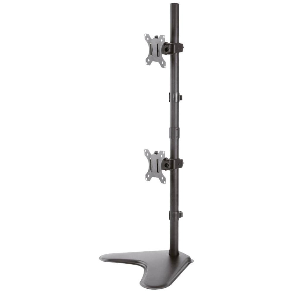 Support de table pour ecran FPMA-D550DDVBLACK pour installer deux ecrans PC en superposition