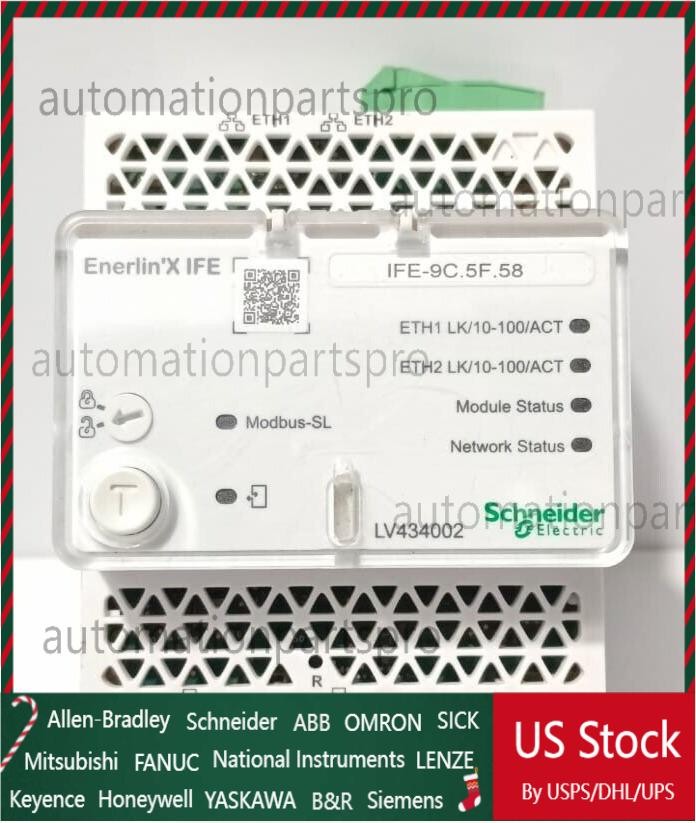 Schneider Electric LV434002 Ethernet Switchboard Enerlin'X IFE PENEL Ethernet