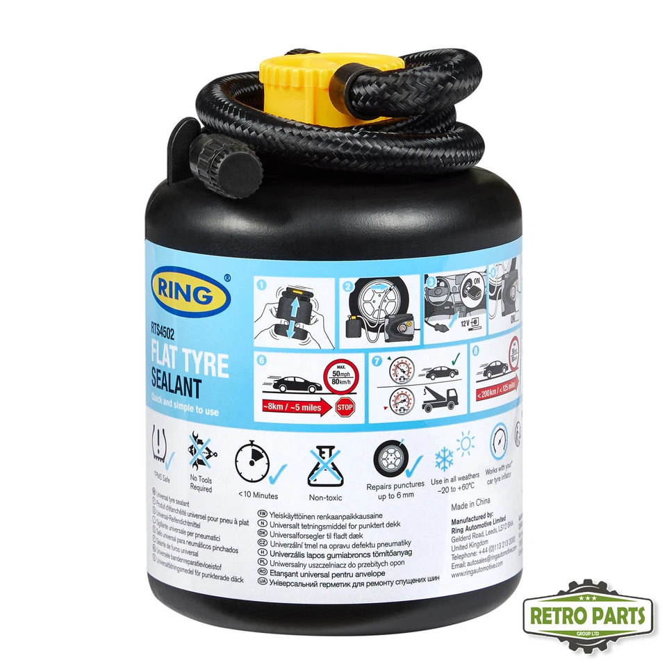 Notfall Reifen Reparaturset Für Bugatti Ersatzrad OEM Platzsparer - Bild 3 von 4