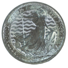 A Royal Mint 2023 Britannia 1oz .999 Fine Silver Bullion Two Pound / £2 Coin (B)