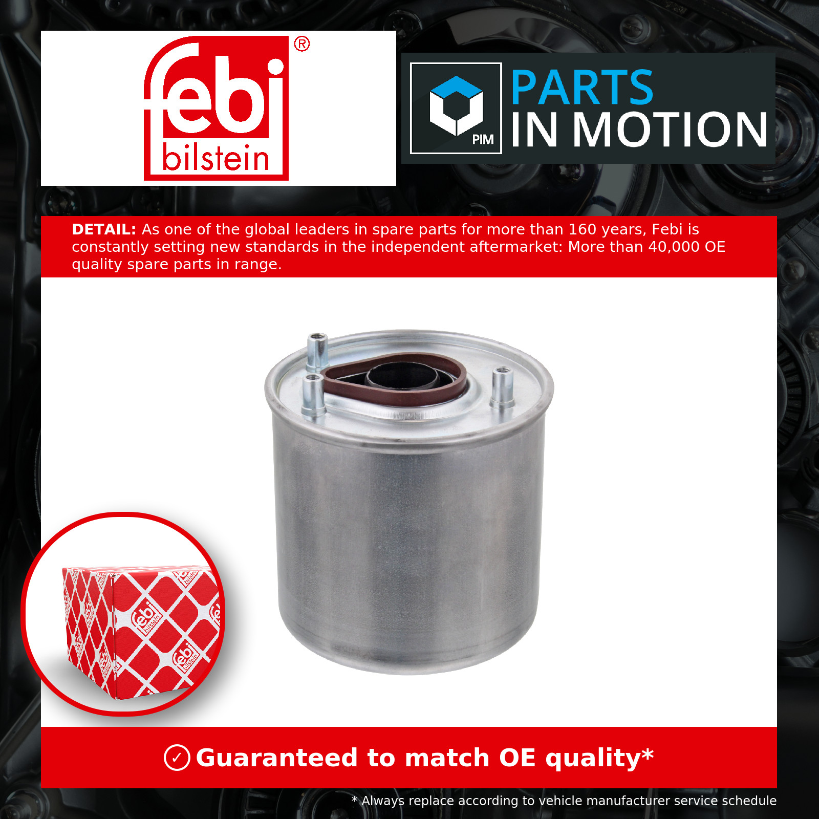 Fuel Filter fits FORD MONDEO 1.6D 2010 on 1677518 AV6Q9D410AA 1677518SK1 Febi - Image 14