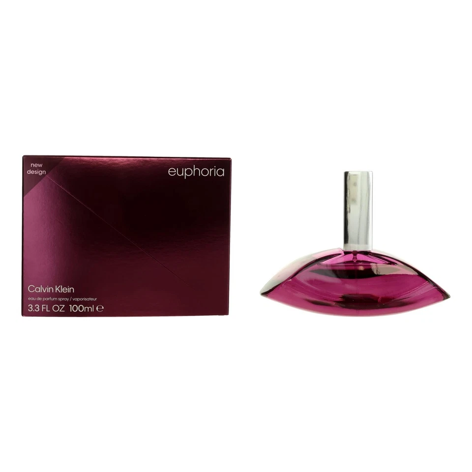 Euphoria de Calvin Klein, spray de parfum de 3,3 OZ para mujer