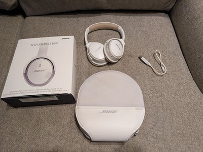 Bose SoundLink Wireless Around-Ear Headphones II - White Complete in Box