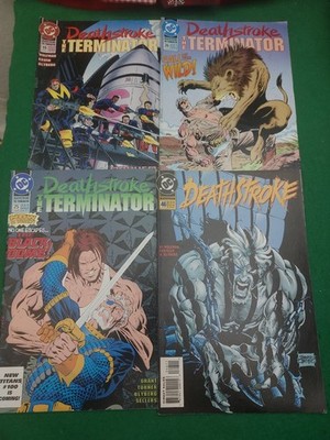 8 US Deathstroke comics