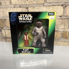 STAR WARS THE POWER OF THE FORCE KABE AND MUFTAK KENNER 1998 NIP  Read