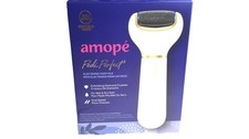 Amope Pedi Perfect Electronic Foot File Callus Wet Dry White Dual Speed New