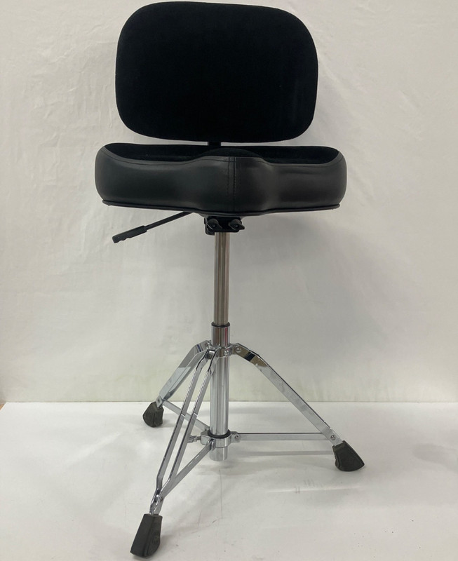 Roc-N-Soc Nitro Drum Throne w/ Backrest 18-24", Black