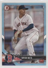 2018 Bowman Draft Sky Blue 440/499 Bryan Mata #BD-172 6fs