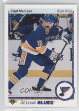 1990-91 Upper Deck Paul MacLean #330 1h9