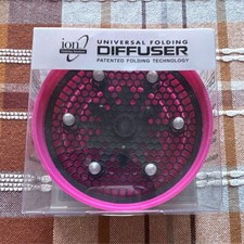 ion Universal Folding Diffuser Heat Resistant Cool-Touch Silicon Pink
