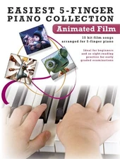 Easiest 5-Finger Piano Collection Animated Film by Various Book Book The Fast