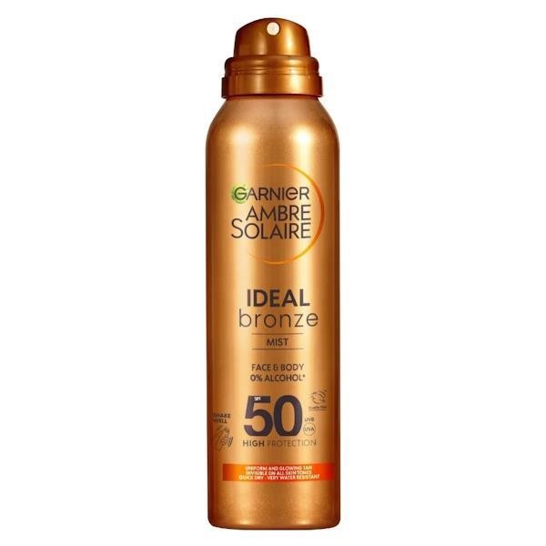 Garnier Ambre Solaire Ideal Bronze Mist Face & Body SPF50 150ml