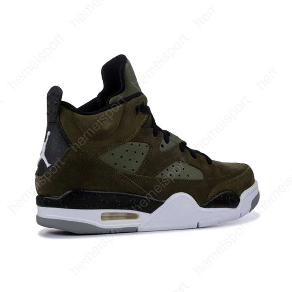 Air Jordan Son Of Mars Low Olive Canvas 580603-300 Foto 4 de 4
