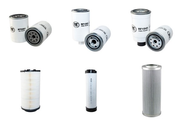 Filter Service KIT Passt FüR Bomag BW213 D-3 Mit Perkins 1006.6T Motor-image