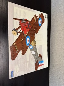 Lego Aircraft Sopwith Camel (3451) Instruction Booklet Only