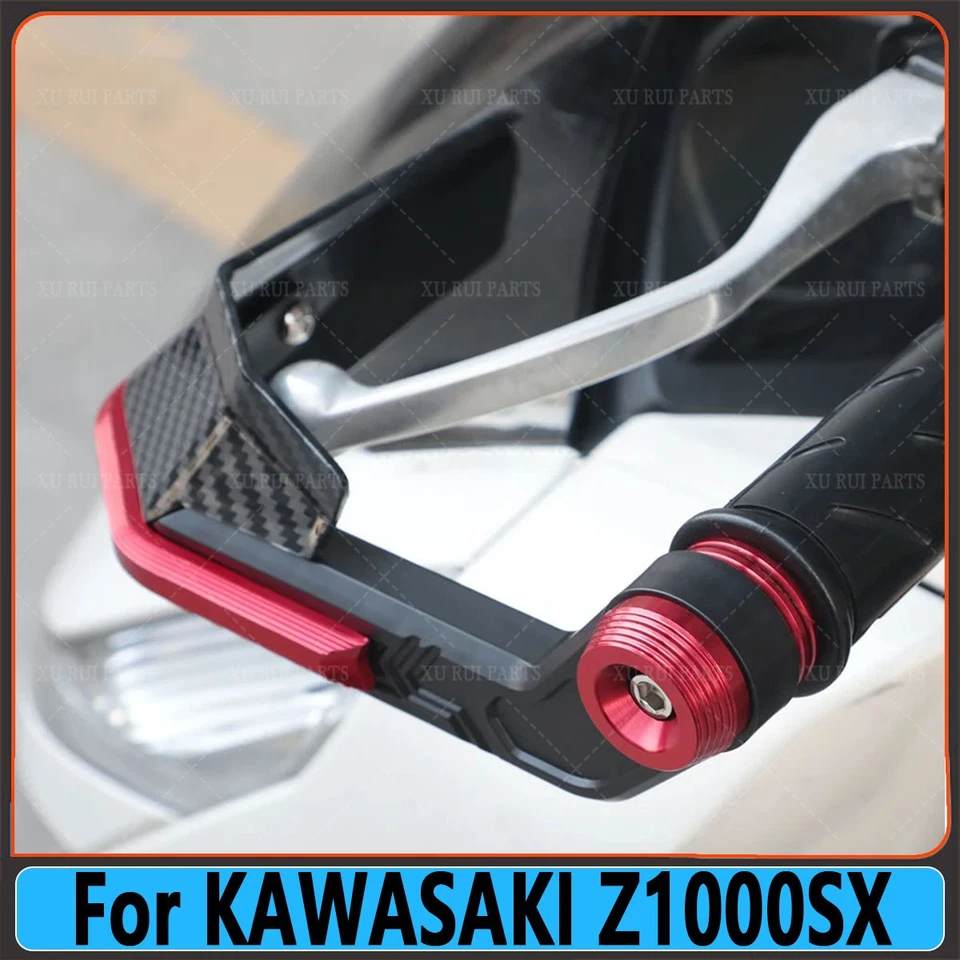 1Set For KAWASAKI Z1000SX Handguard Shield Hand Guard Protector Windshield NEW - Image 2 of 4
