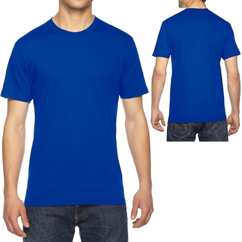 American Apparel T-Shirt Fine Jersey Crewneck Blank Cotton Tee XS-XL, 2XL, 3XL - Picture 17 of 21