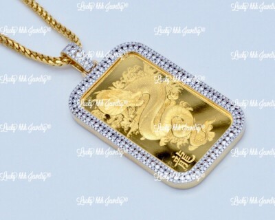 9999 Credit Suisse Dragon Pamp Gold Bullion 14k Yellow Gold